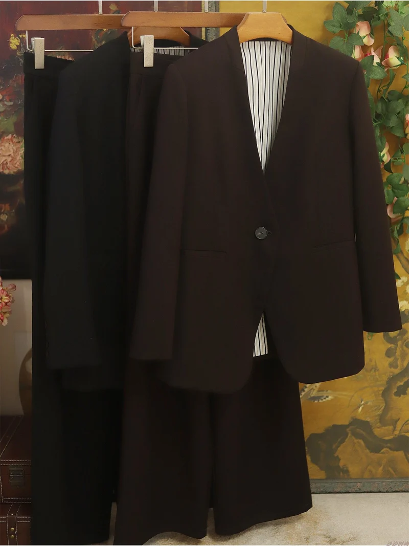 Damen Elegantes Blazer-Set mit schickem Schnitt Nord Taschen