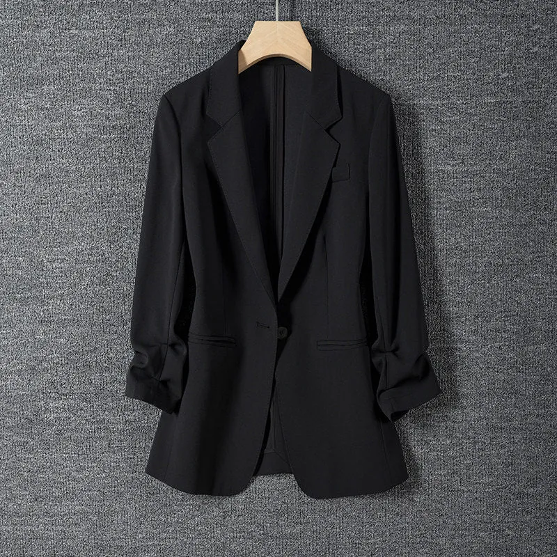 Damen Eleganter Blazer mit lässigem Schnitt Nord Taschen 1789268885