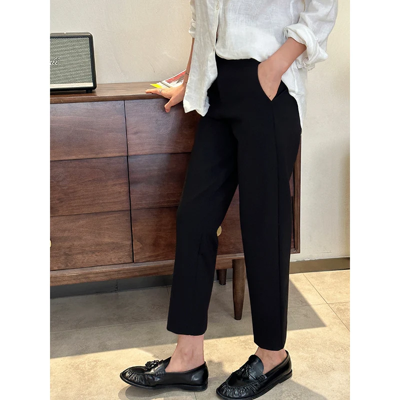 Damen elegante Culotte mit modischem Schlitz Nord Taschen
