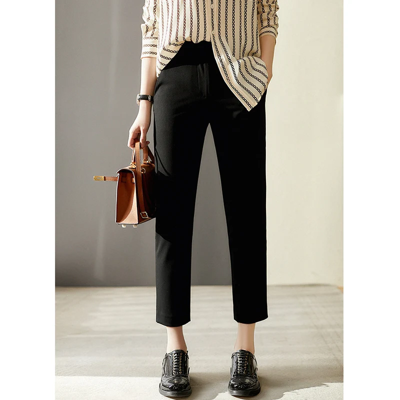 Damen Bequeme und elegante Stoffhose Nord Taschen
