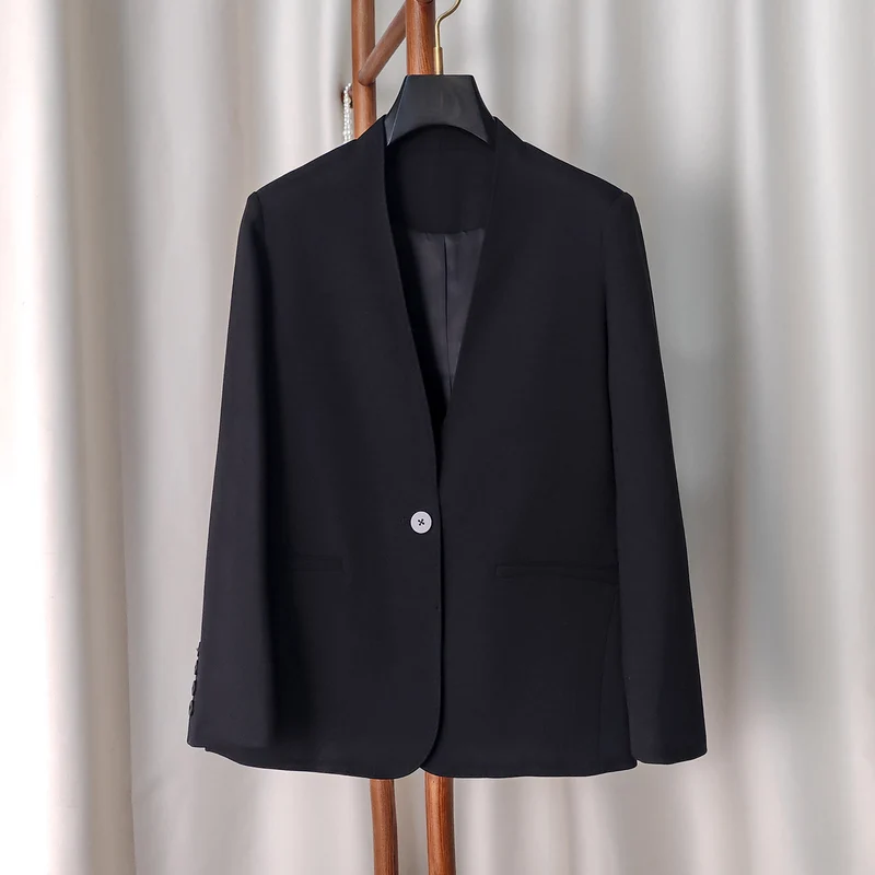 Damen Eleganter, taillierter Blazer Nord Taschen