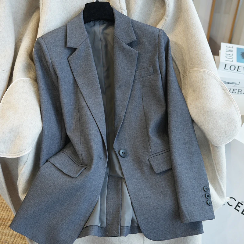Damen Eleganter taillierter Blazer Nord Taschen