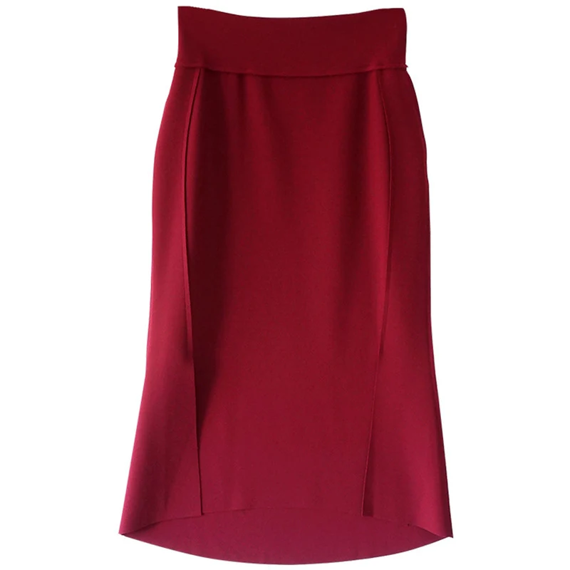 Damen Eleganter, taillierter A-Linien Rock Nord Taschen