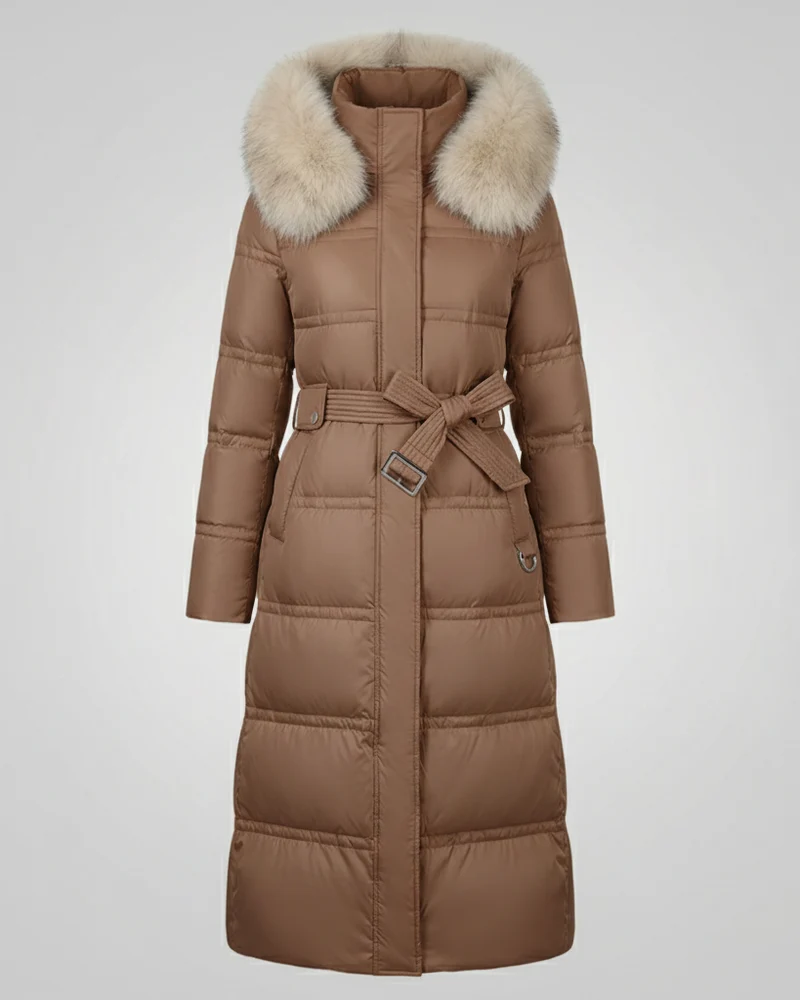 Taillierter Wintermantel Damen