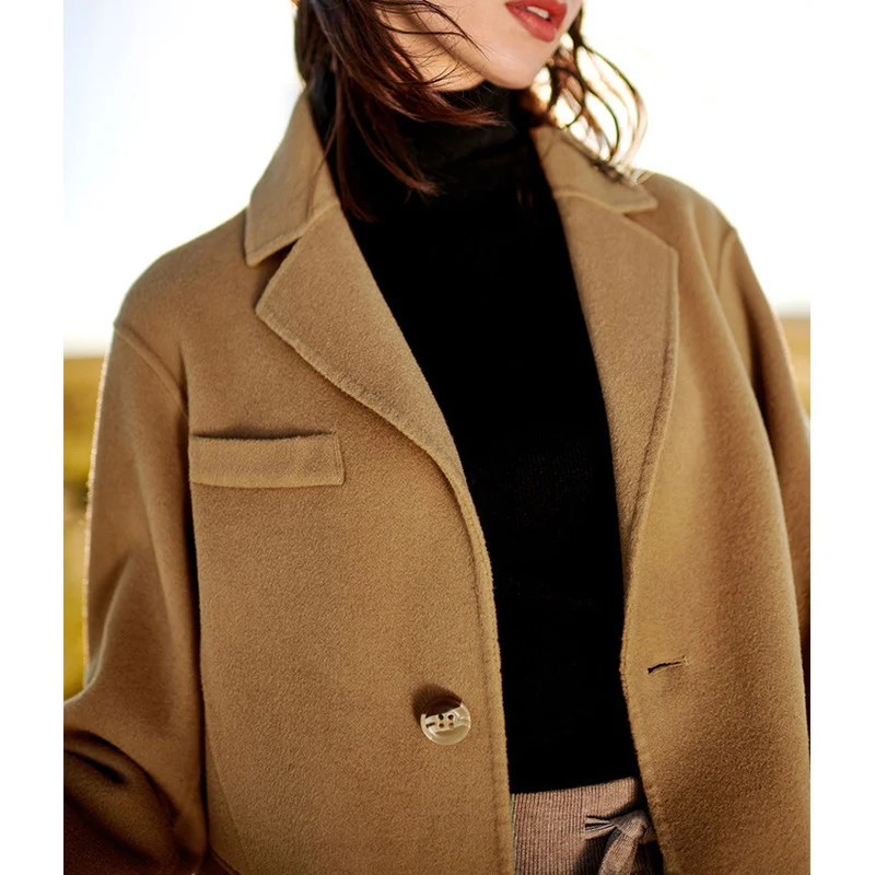 Damen Eleganter Wollblazer mit zeitlosem Schnitt Nord Taschen