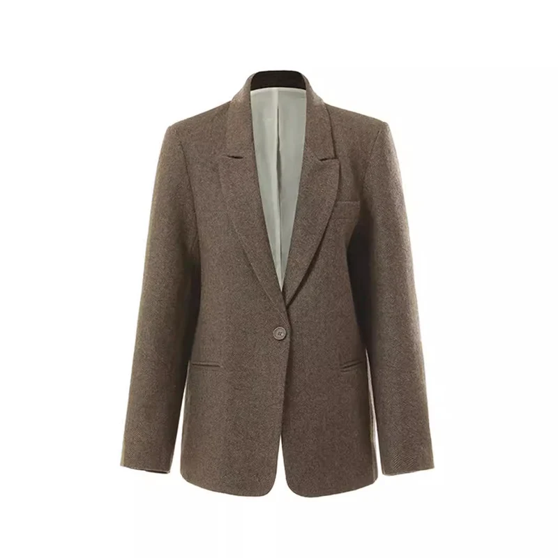 Damen Eleganter Wollblazer Nord Taschen