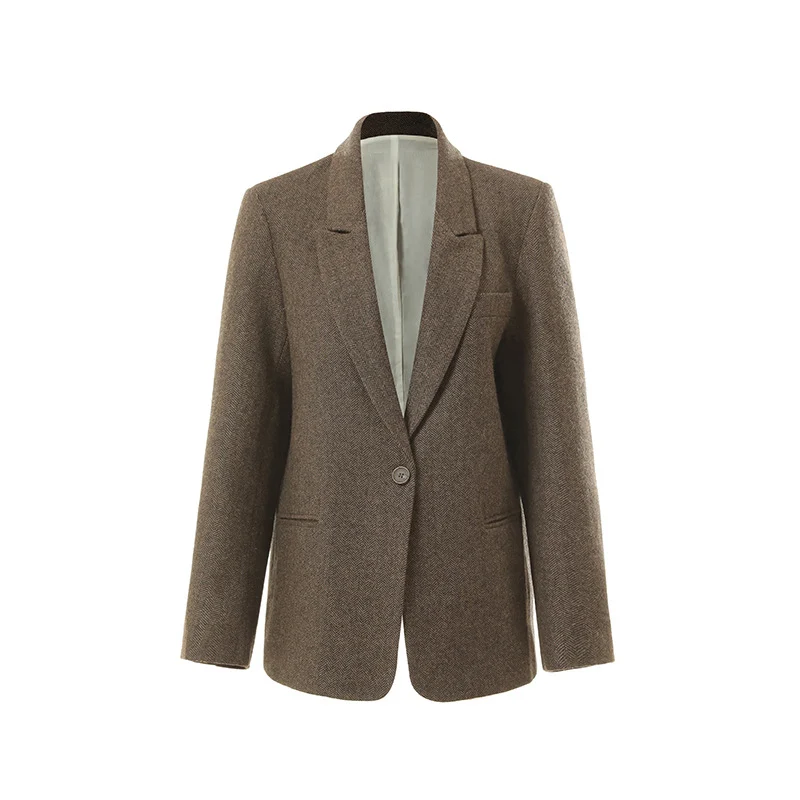 Damen Eleganter Wollblazer Nord Taschen
