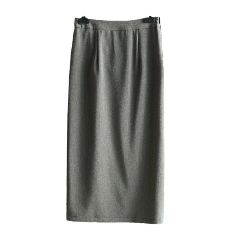 Damen Eleganter Wickelrock mit Knotendetail Nord Taschen
