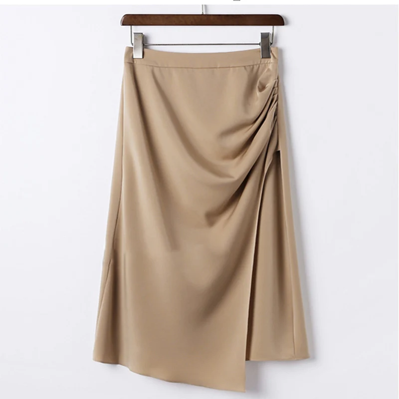 Damen Eleganter Wickelrock mit fließendem Design Nord Taschen