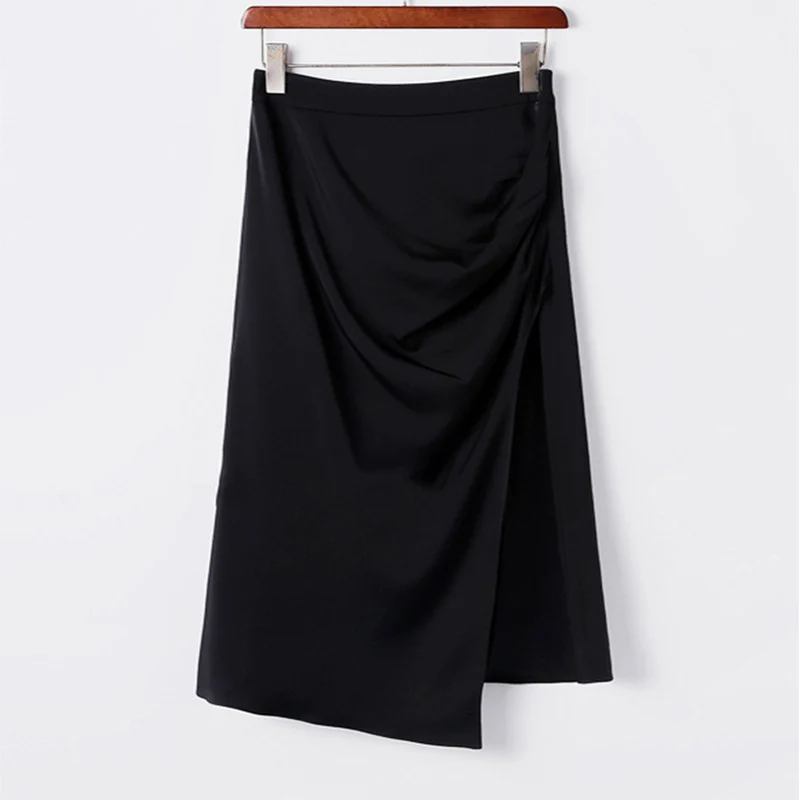 Damen Eleganter Wickelrock mit fließendem Design Nord Taschen