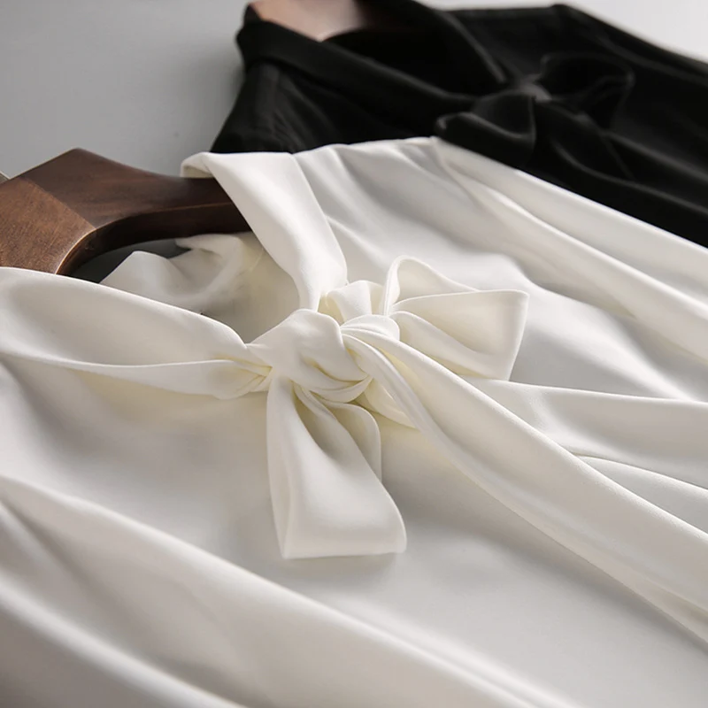 Damen Elegante Bluse mit Schleifendetail Nord Taschen 1789268628