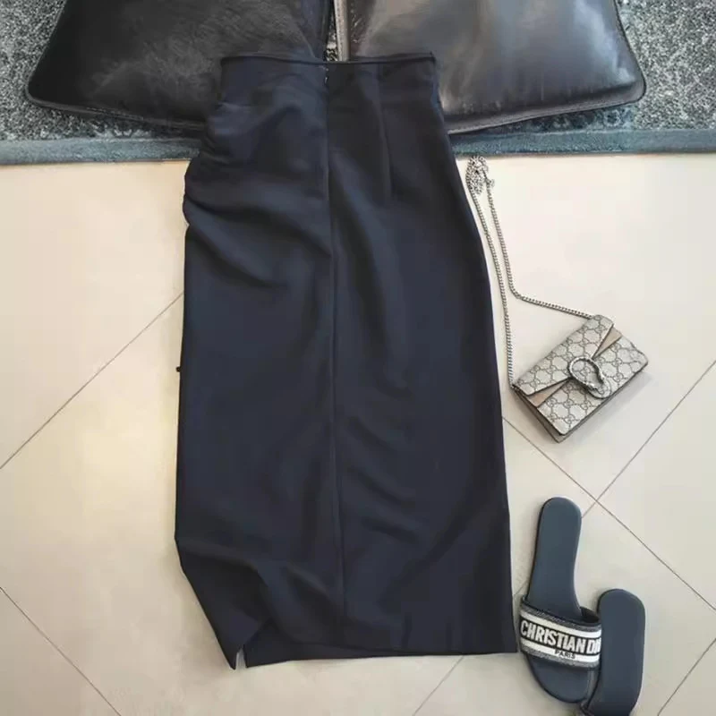 Damen Eleganter Maxi-Rock Nord Taschen
