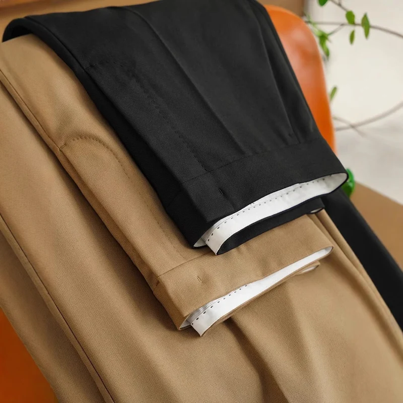 Damen Elegante und bequeme weite Stoffhose Nord Taschen