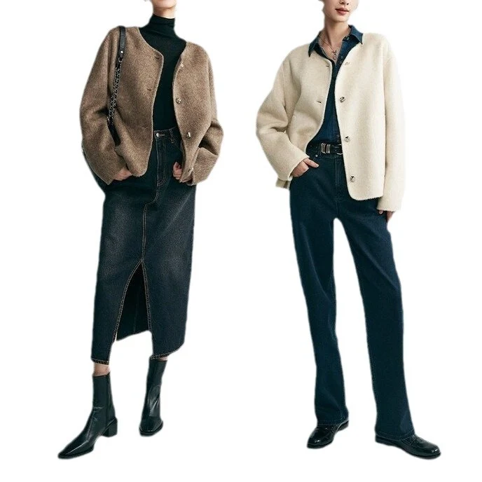 Damen Elegante und bequeme Strickjacke Nord Taschen