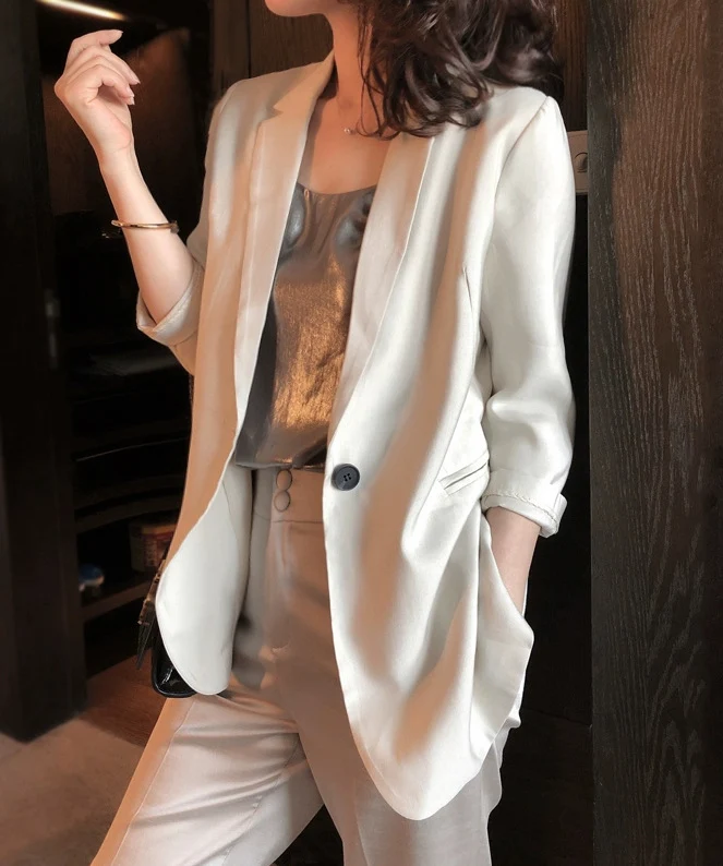 Damen Eleganter Blazer Nord Taschen