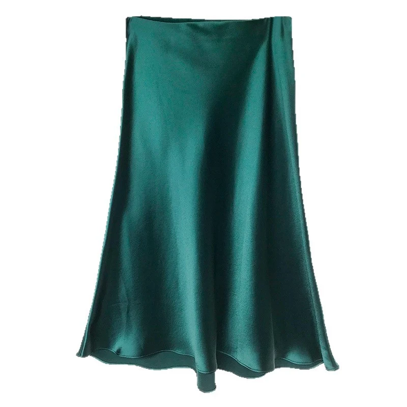 Damen Eleganter, schwingender Midi-Rock Nord Taschen