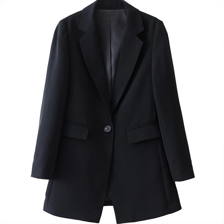 Damen Eleganter Schnitt Blazer Nord Taschen