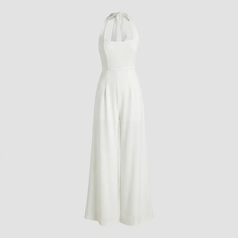 Jumpsuit Damen mit Neckholder