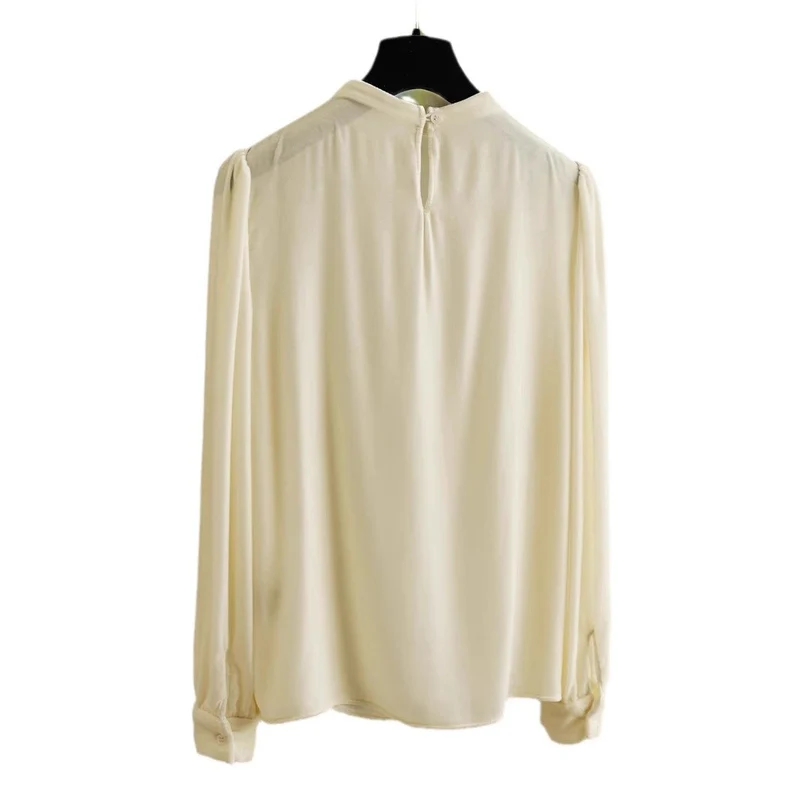 Damen Elegante Bluse mit Rüschen-Detail Nord Taschen
