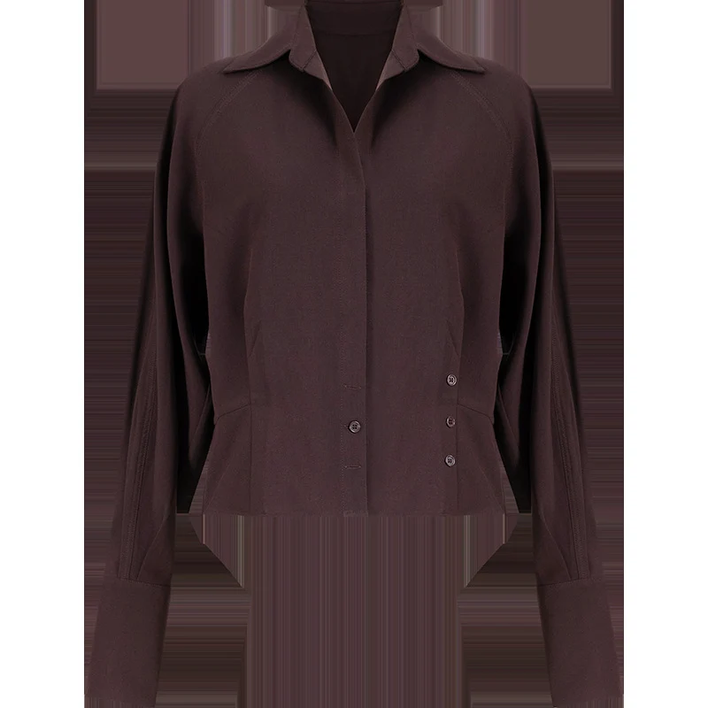 Damen Elegante Bluse mit innovativem Schnitt Nord Taschen