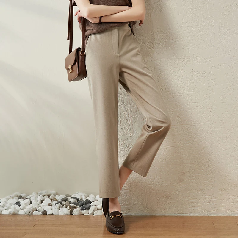 Damen Elegante und bequeme Hose mit schmalem Schnitt Nord Taschen