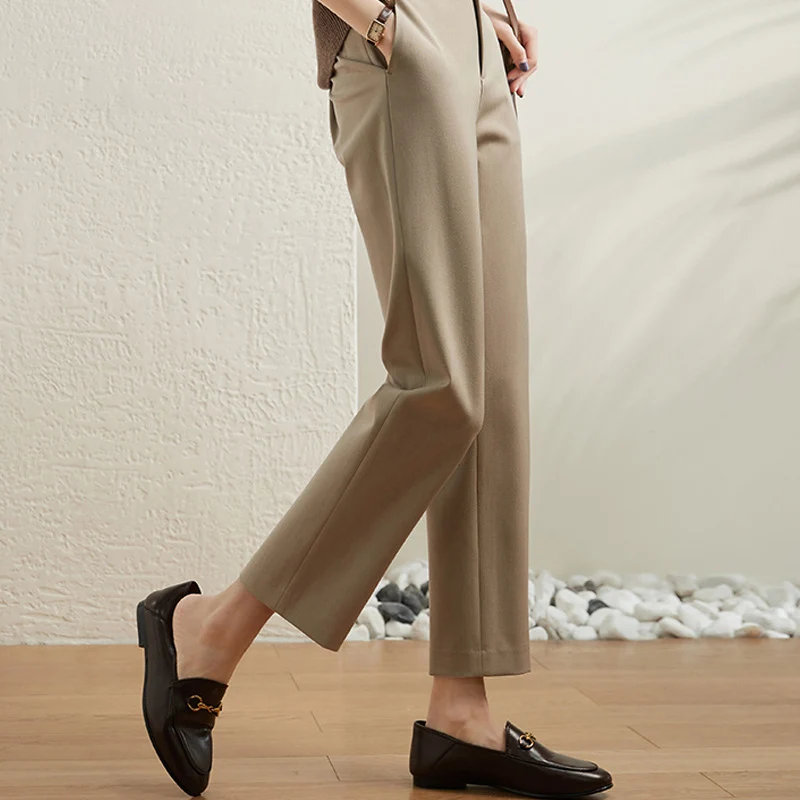Damen Elegante und bequeme Hose mit schmalem Schnitt Nord Taschen