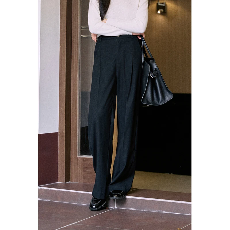 Damen Elegante, weite Anzughose Nord Taschen