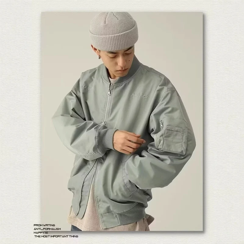 Unisex Oversized Übergangsjacke Nord Taschen