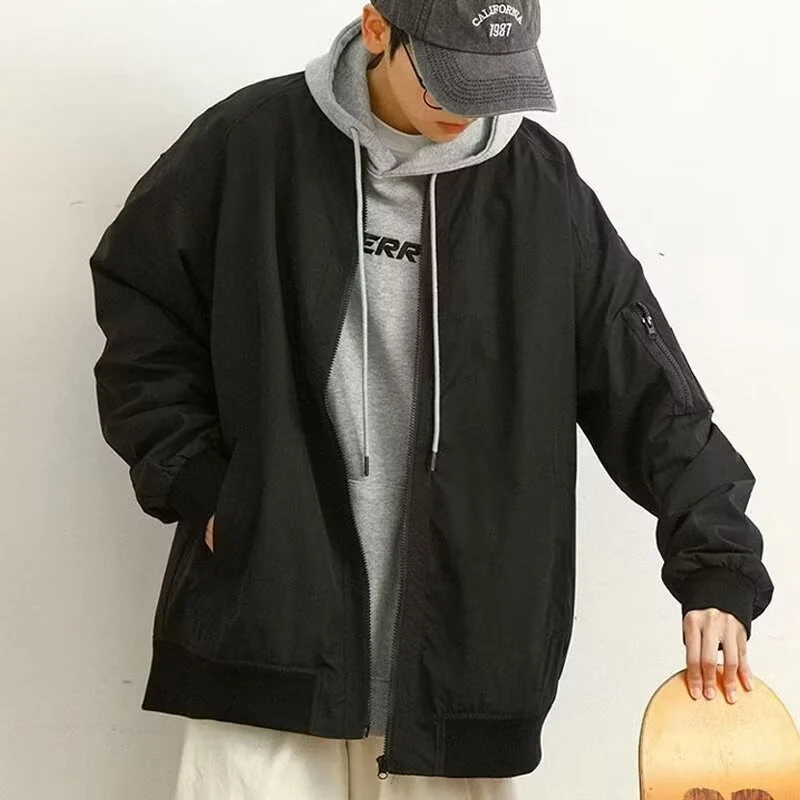Unisex Oversized Übergangsjacke Nord Taschen