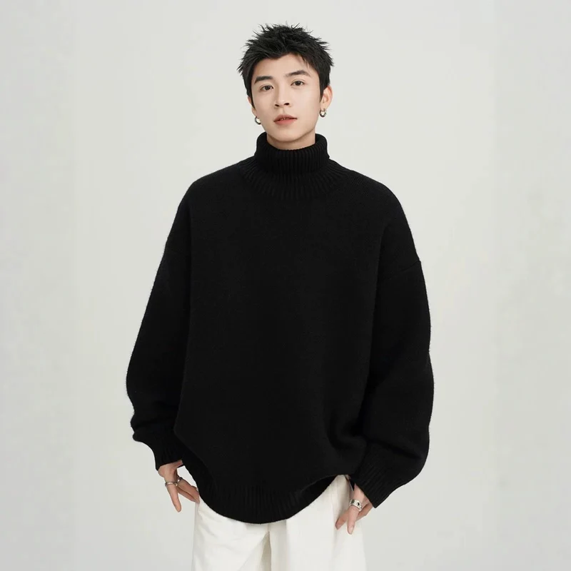 Unisex Oversized Rollkragenpullover Nord Taschen