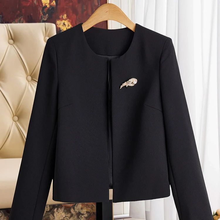 Damen Elegante Blazerjacke mit schickem Verschluss Nord Taschen