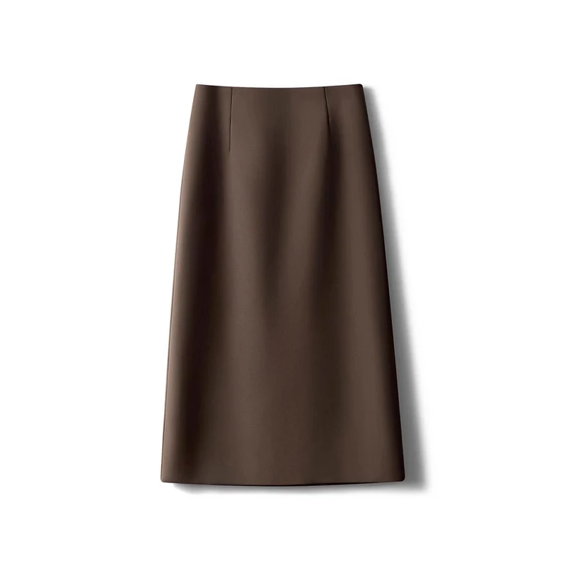 Damen Eleganter Hoch taillierter Bleistiftrock Nord Taschen