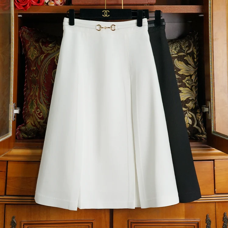 Damen Eleganter Faltenrock Nord Taschen