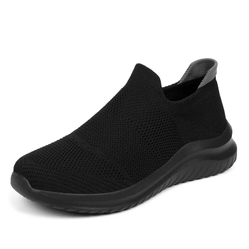 Damen Atmungsaktive Slip-On Sneakers mit stoßdämpfender Sohle