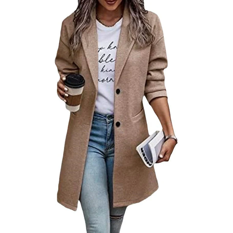 Damen eleganter Langblazer