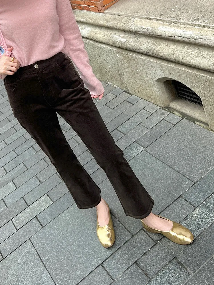Damen Elegante und bequeme Cordhose Nord Taschen