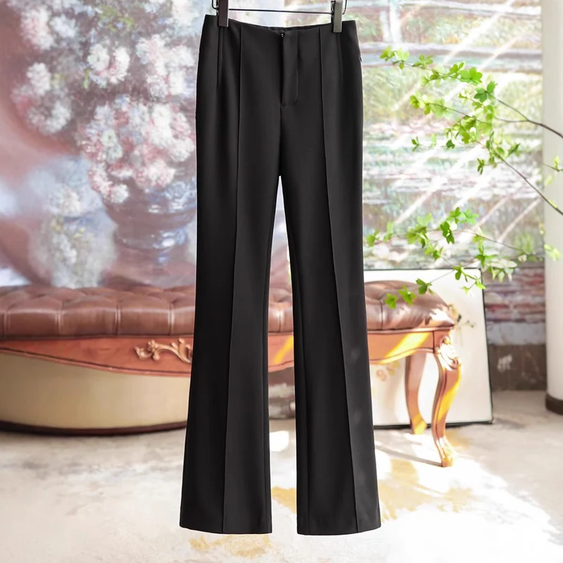 Damen Elegante und weite Business-Hose Nord Taschen