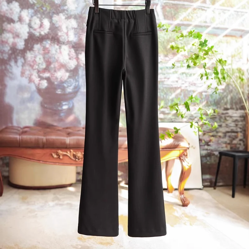 Damen Elegante und weite Business-Hose Nord Taschen