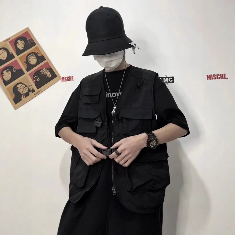 Unisex multifunktionale utilitaristische Weste Nord Taschen