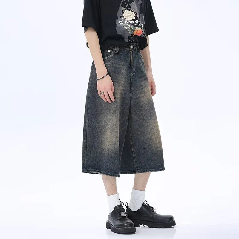 Unisex Modische weite Jeans Nord Taschen