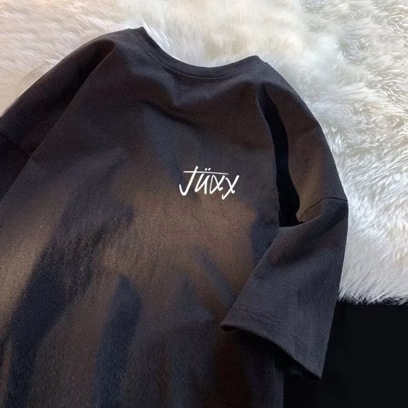 Unisex Lässiges Oversized T-Shirt mit kreativem Aufdruck Nord Taschen