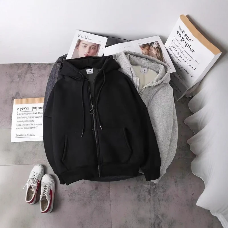 Unisex Kapuzenjacke mit Reißverschluss Nord Taschen