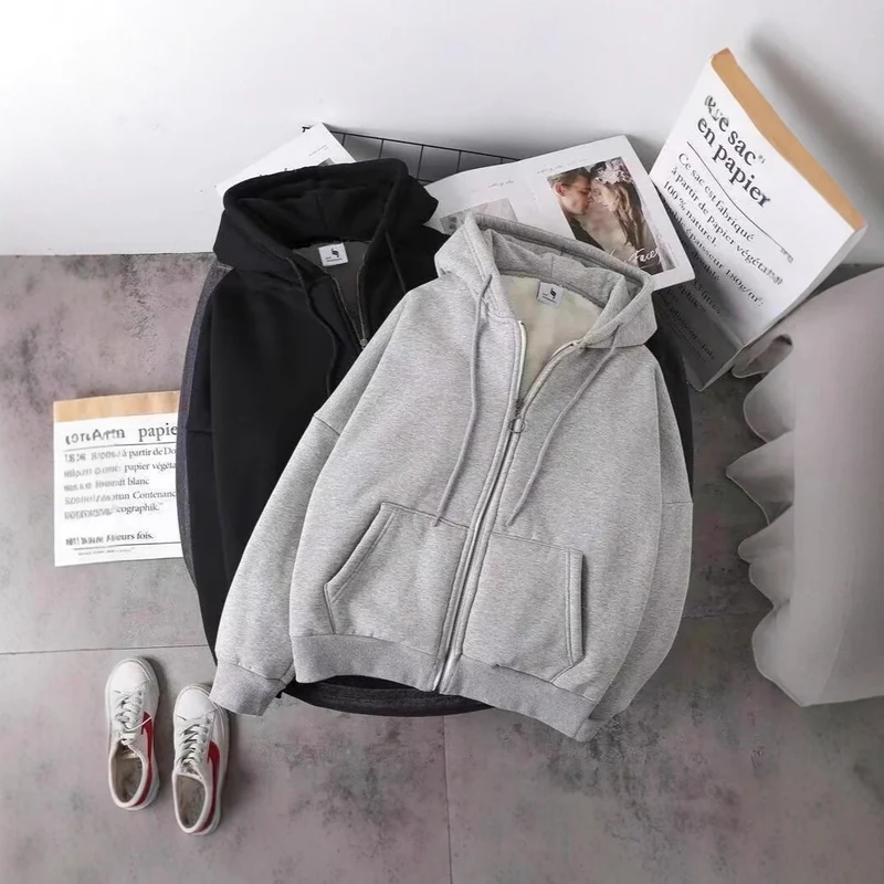 Unisex Kapuzenjacke mit Reißverschluss Nord Taschen