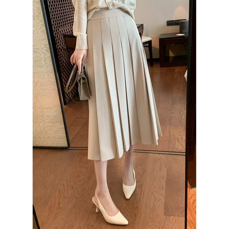 Damen Eleganter Plisseerock Nord Taschen