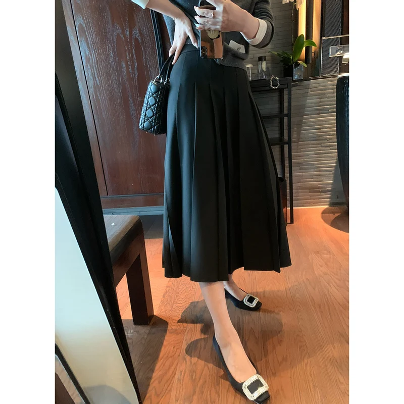 Damen Eleganter Plisseerock Nord Taschen