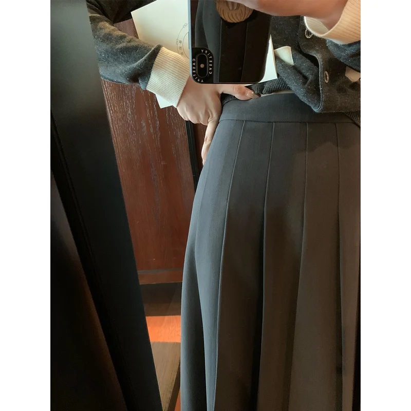 Damen Eleganter Plisseerock Nord Taschen