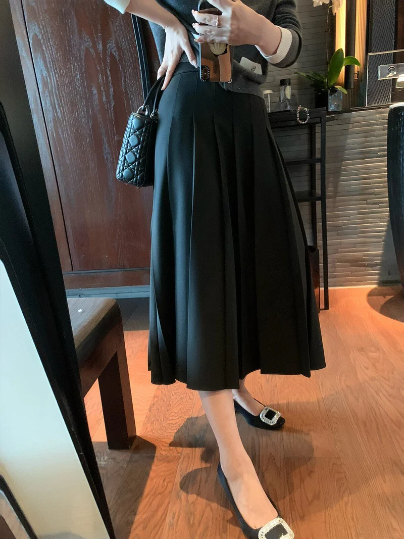 Damen Eleganter Plisseerock Nord Taschen
