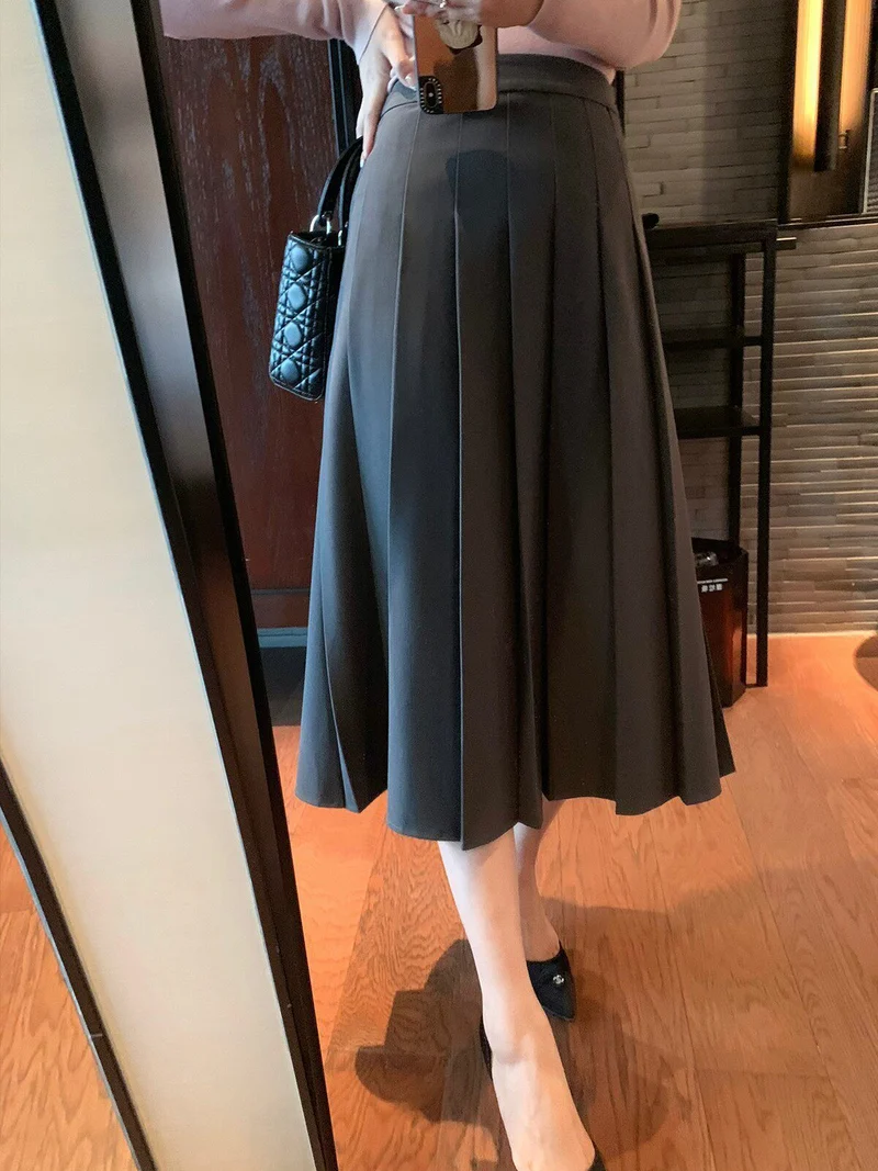 Damen Eleganter Plisseerock Nord Taschen