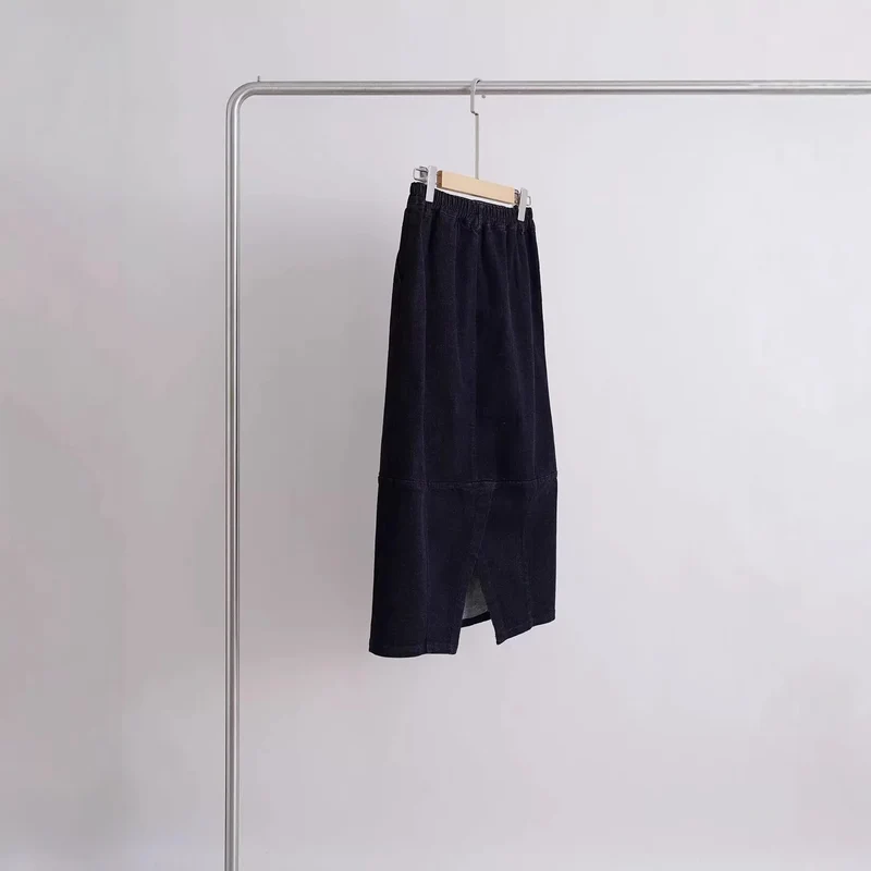 Damen Elegant geschnittener Midirock Nord Taschen