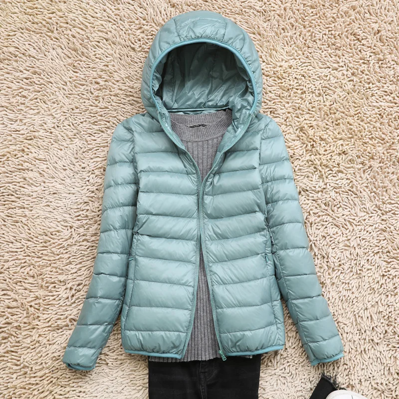 Nord Taschen | Ultraleichte Damen Daunenjacke mit Kapuze